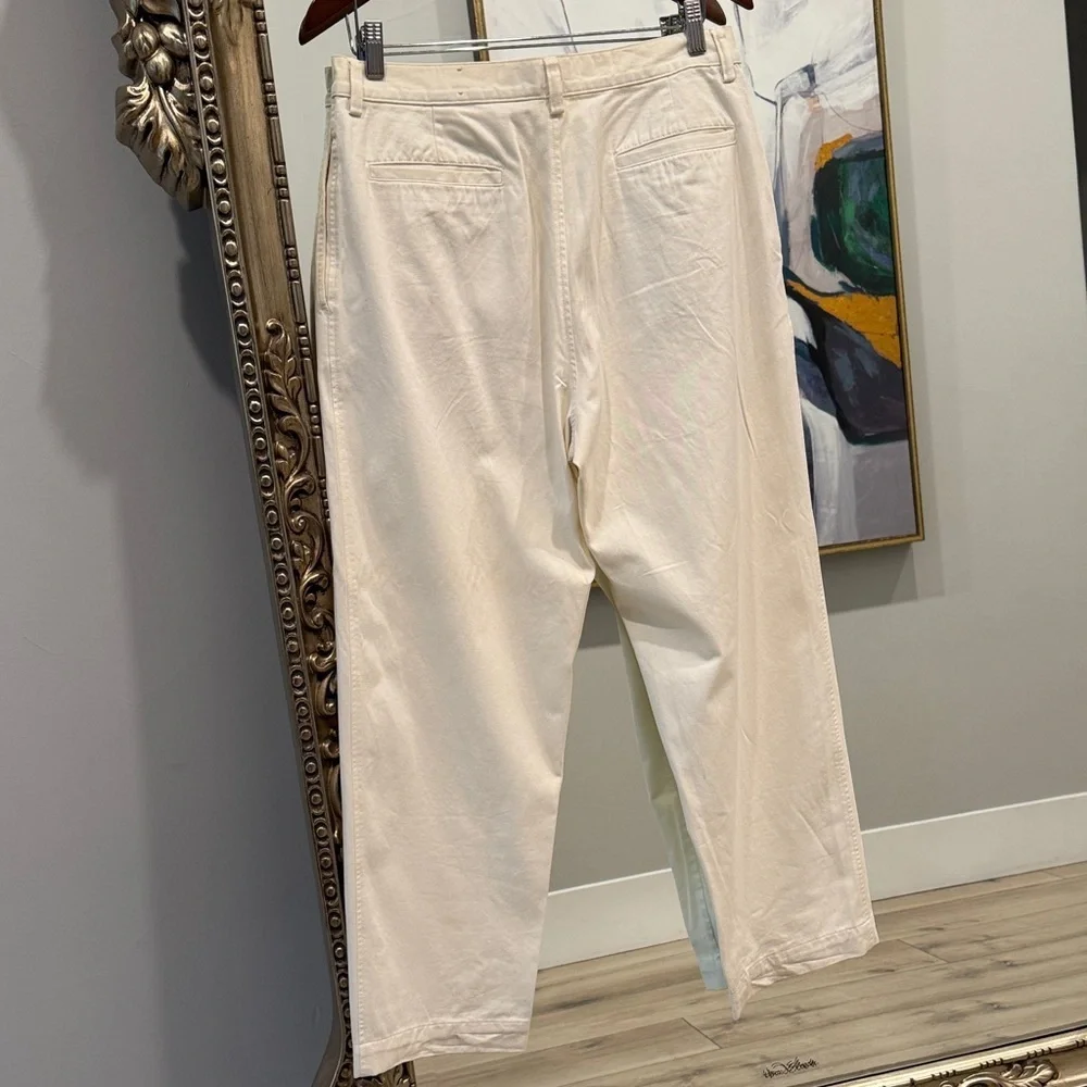 J. Crew Men's Cream Chinos